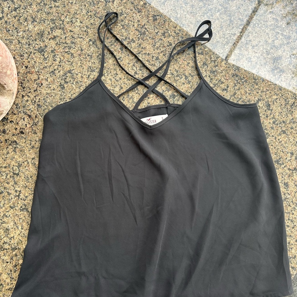 Hollister Black Strappy Camisole